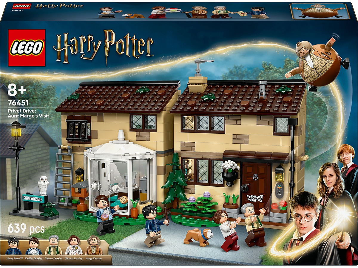 LEGO Harry Potter Privet Drive: tant Marges besök 76451 LEGO