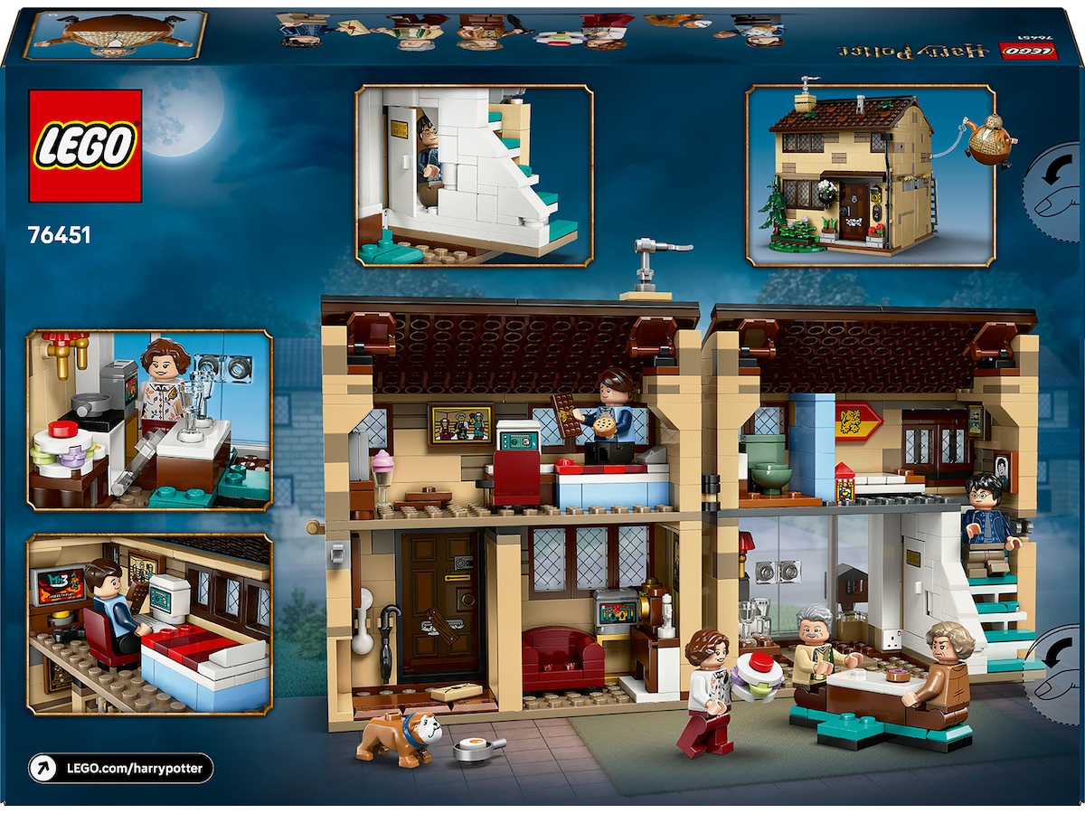 LEGO Harry Potter Privet Drive: tant Marges besök 76451 LEGO