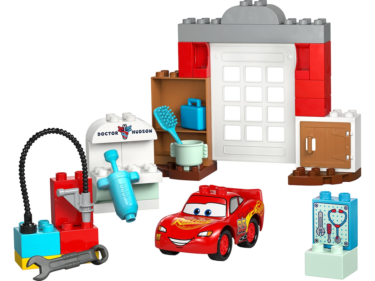 LEGO DUPLO Disney McQueens besök i Docs garage 10456 LEGO