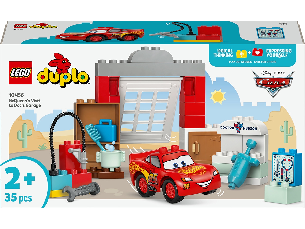LEGO DUPLO Disney McQueens besök i Docs garage 10456 LEGO