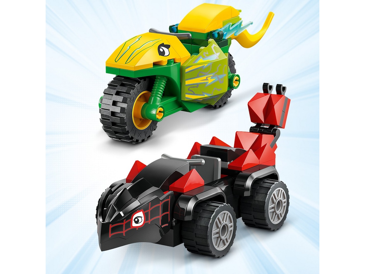 LEGO Spidey dinosauriefordonsjakt med Spin och Electro 11198 LEGO