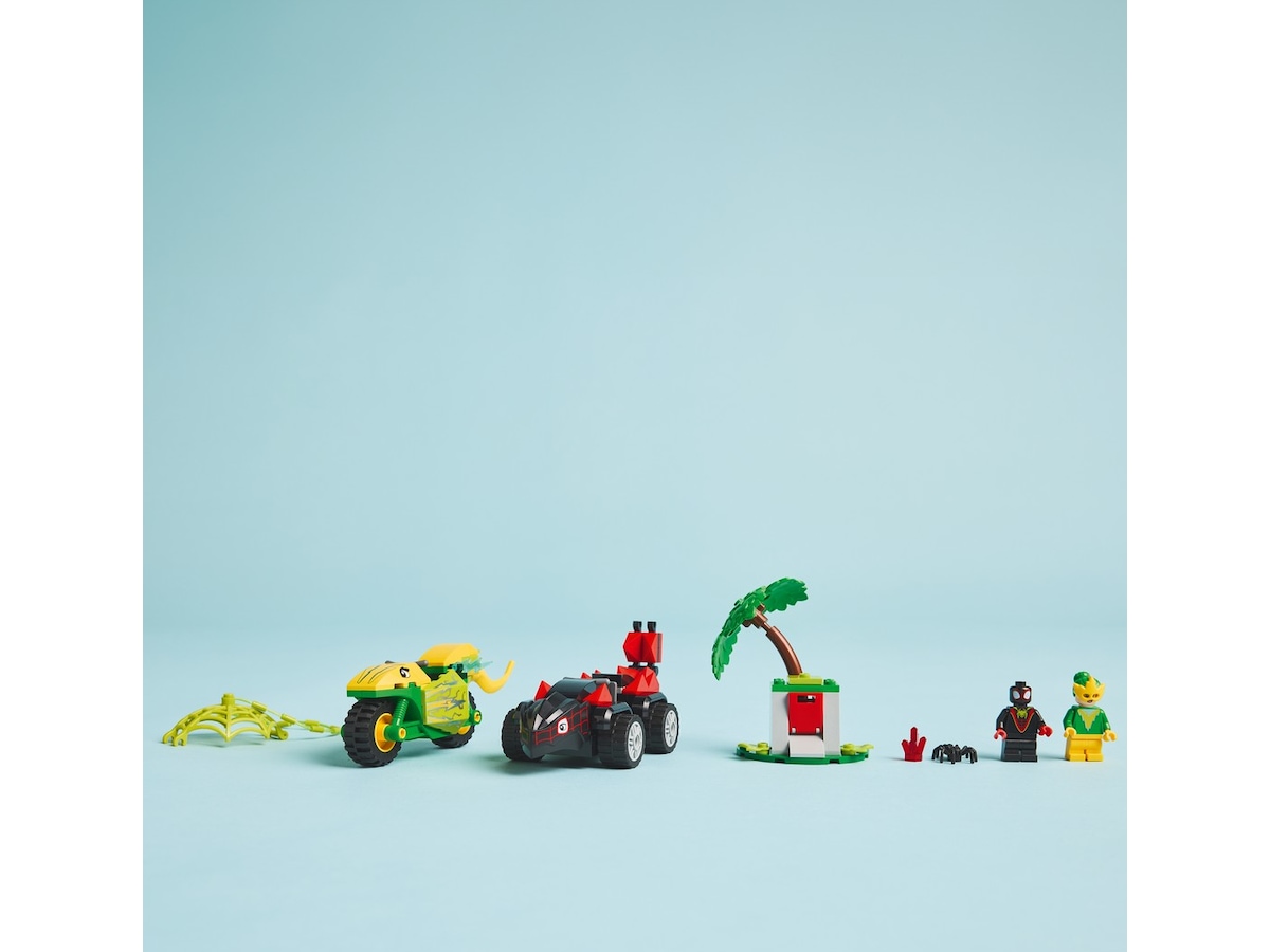 LEGO Spidey dinosauriefordonsjakt med Spin och Electro 11198 LEGO