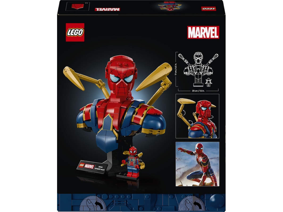 LEGO Super Heroes byst av Iron Spider-Man 76326 LEGO