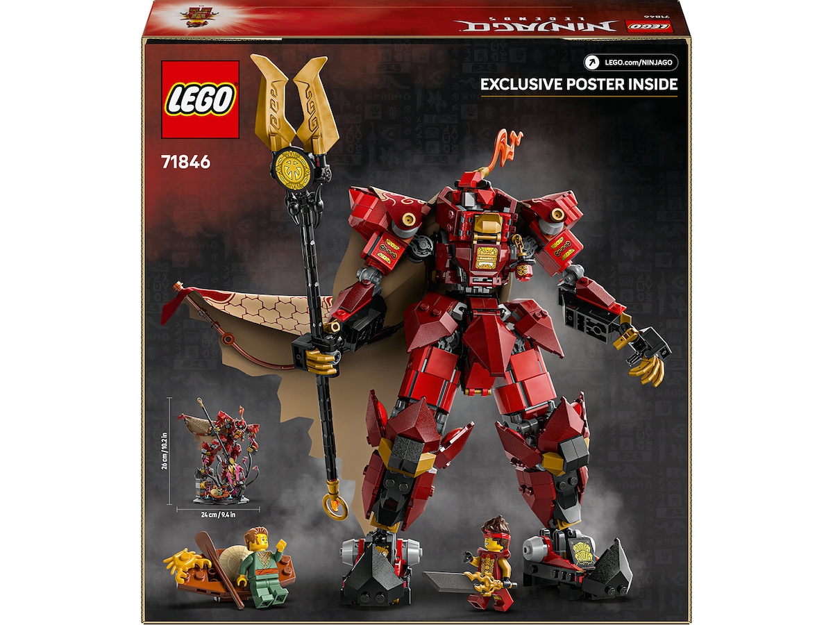 LEGO Ninjago Legends eldriddarroboten 71846 LEGO
