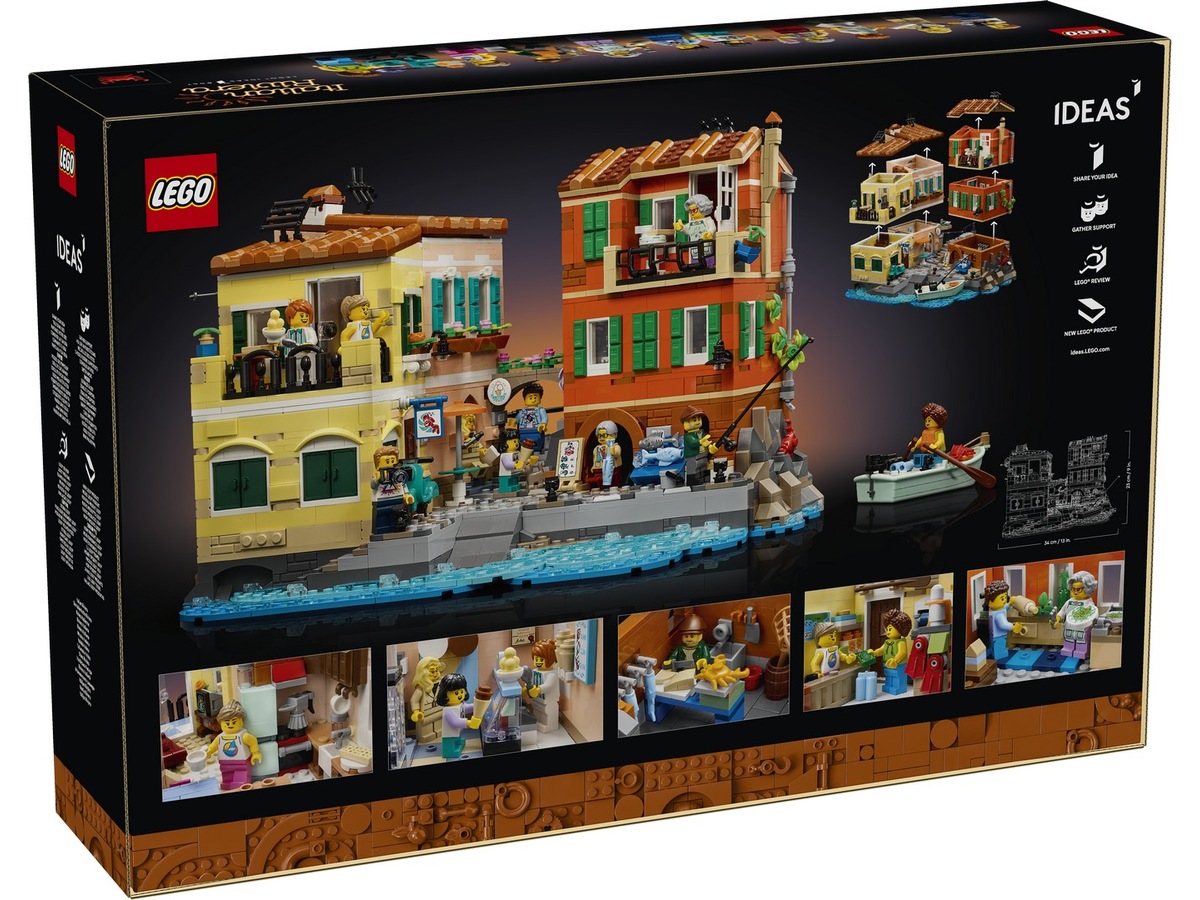 LEGO Ideas den italienska rivieran 21359 LEGO