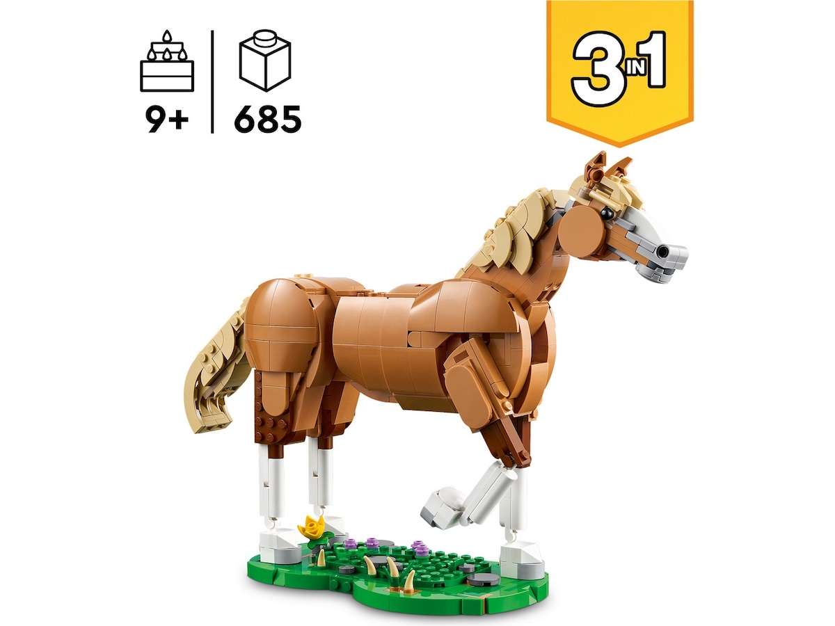 LEGO Creator 31166 vacker häst LEGO