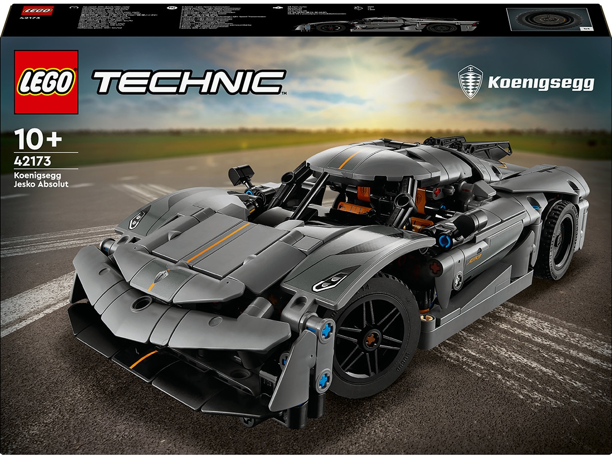 LEGO Technic Koenigsegg Jesko Absolut hyperbil 42173 (grå) LEGO