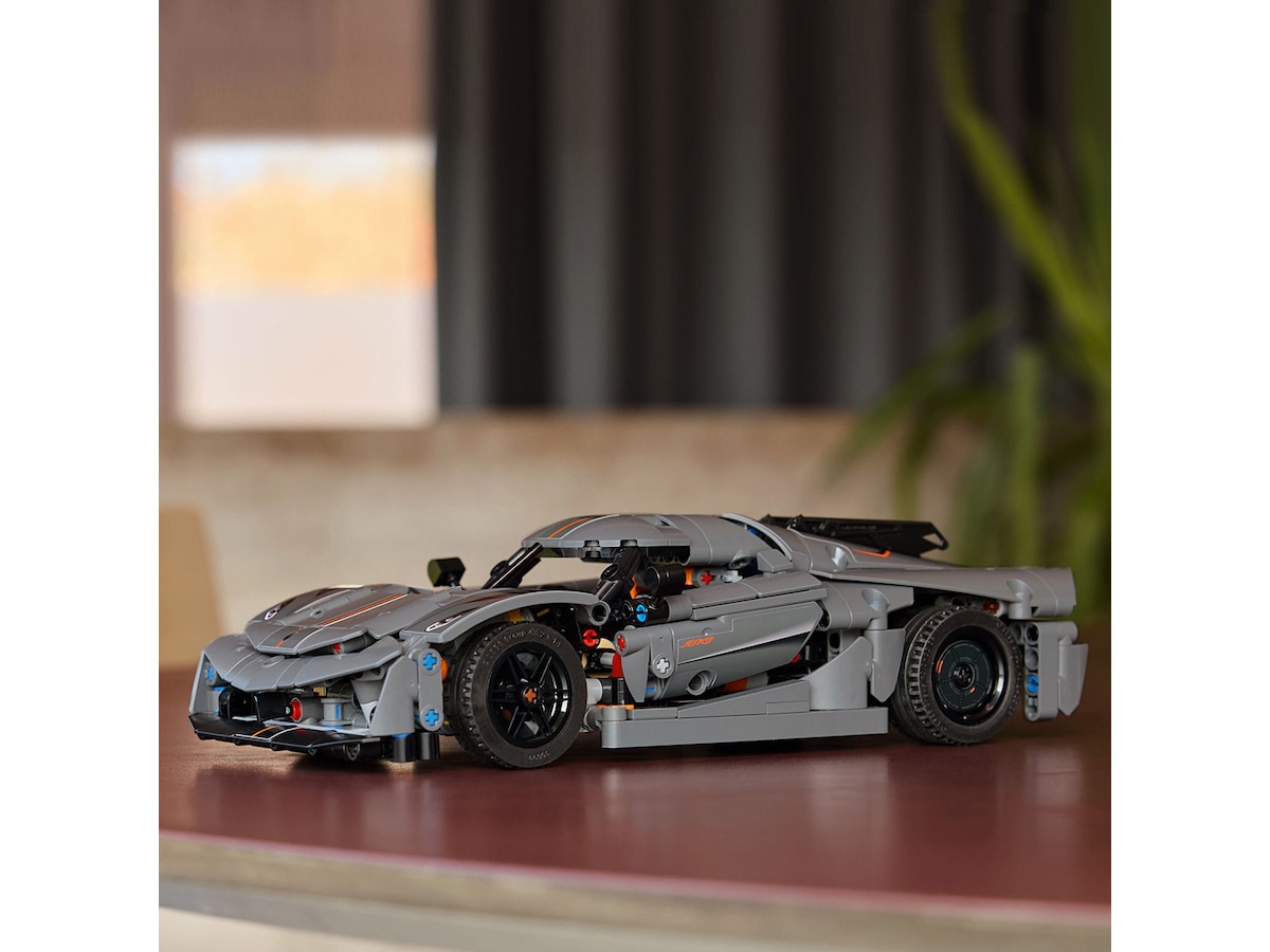 LEGO Technic Koenigsegg Jesko Absolut hyperbil 42173 (grå) LEGO
