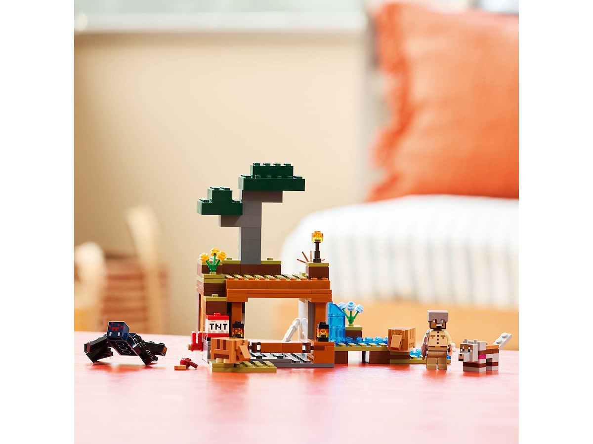 LEGO Minecraft expeditionen till bältdjursgruvan 21269 LEGO