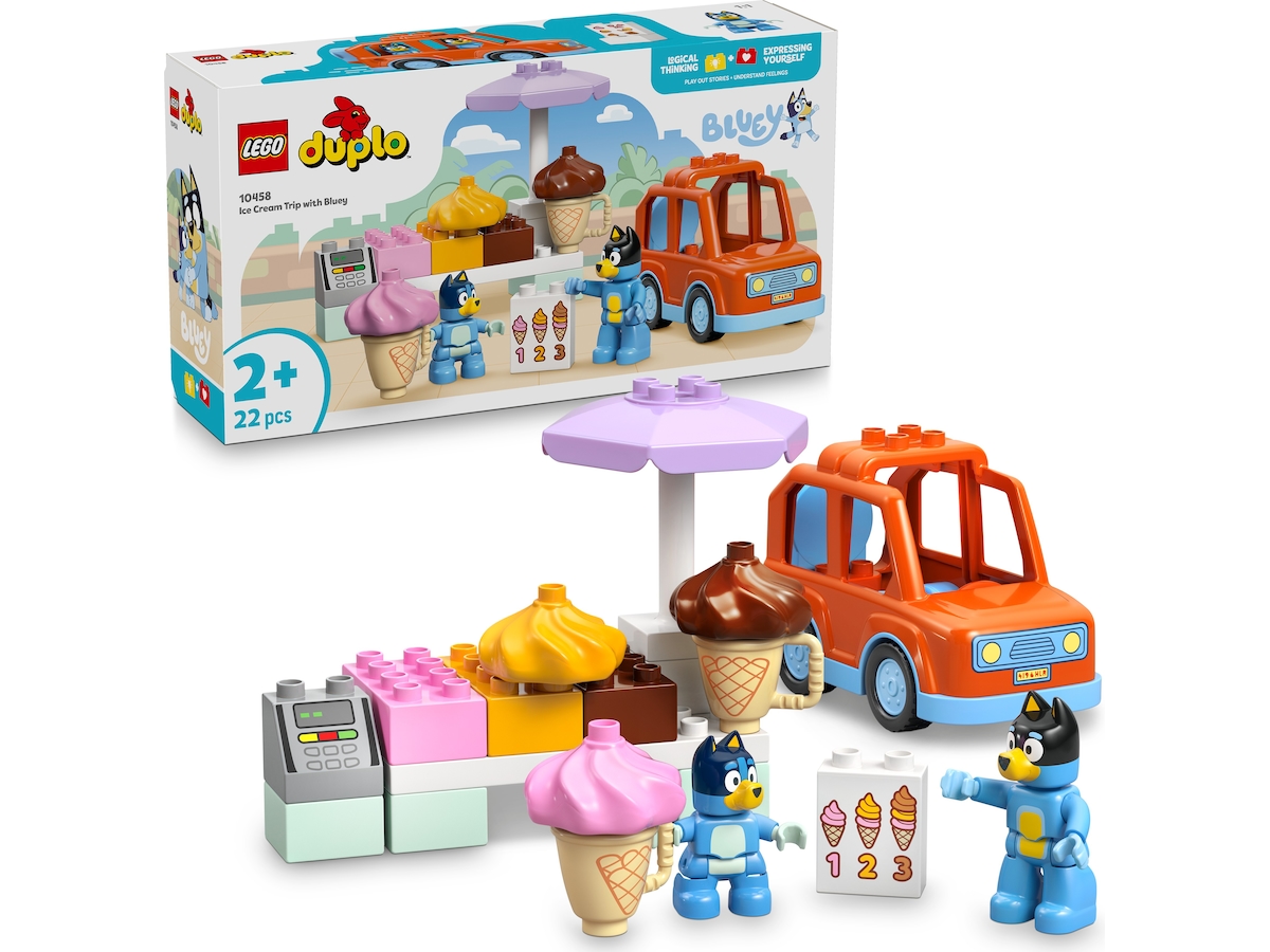 LEGO DUPLO Bluey glassutflykt med Bluey 10458 LEGO