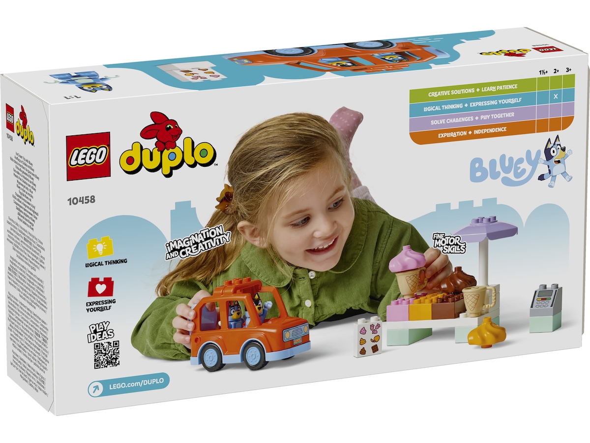 LEGO DUPLO Bluey glassutflykt med Bluey 10458 LEGO