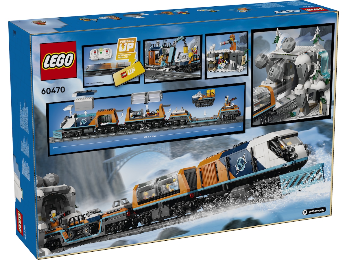 LEGO City polarexpeditionens expresståg 60470 LEGO
