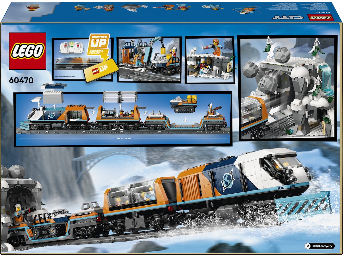LEGO City polarexpeditionens expresståg 60470 LEGO