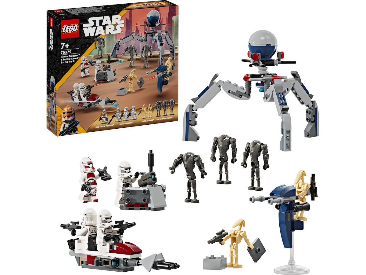 LEGO Star Wars klonsoldat och stridsdroid stridsset 75372 LEGO