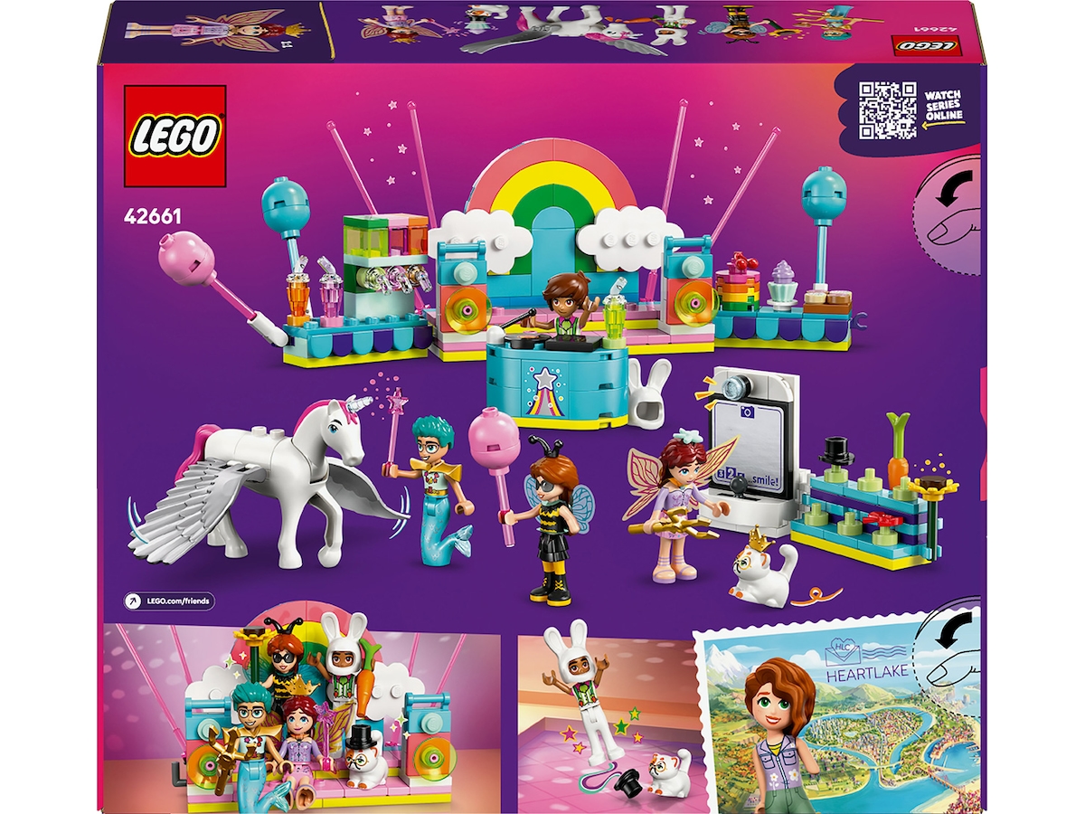 LEGO Friends maskeradfest med enhörning och fé 42661 LEGO