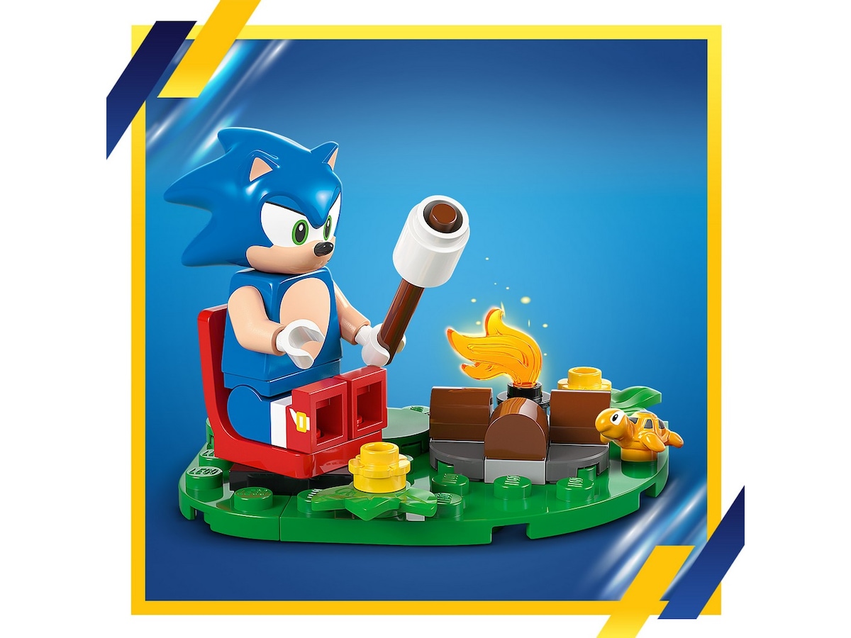 LEGO Sonic Sonics lägereldsuppgörelse 77001 LEGO