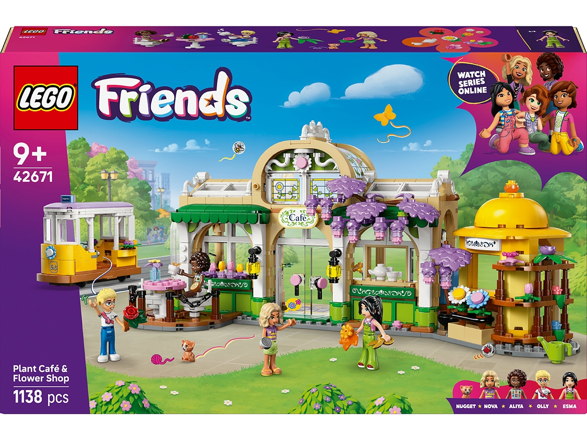 LEGO Friends växtkafé & blomsterbutik 42671 LEGO