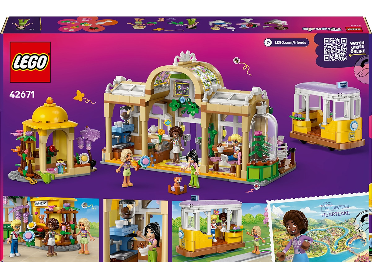 LEGO Friends växtkafé & blomsterbutik 42671 LEGO