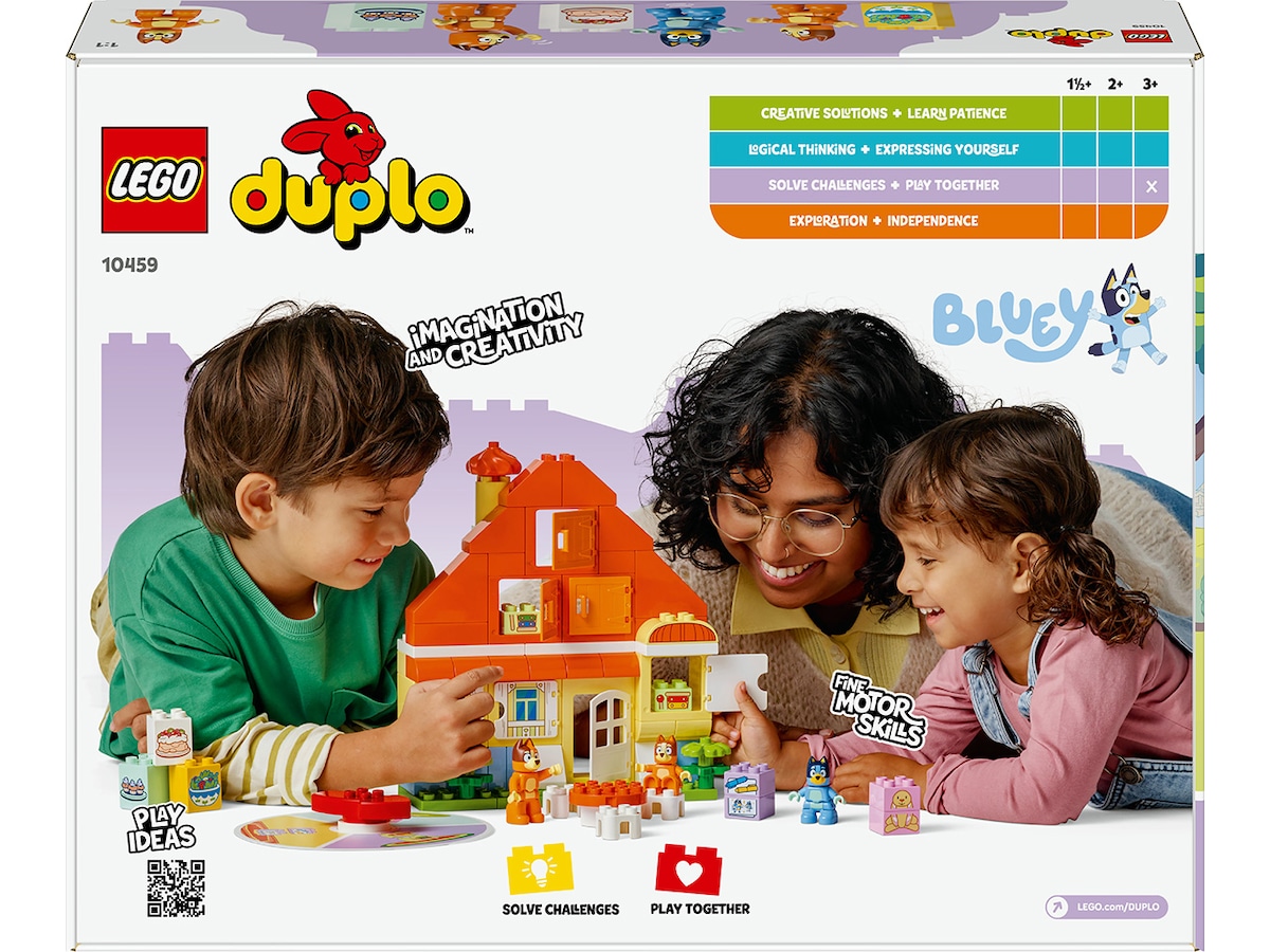 LEGO DUPLO Bluey Blueys hus med memoryspel 10459 LEGO