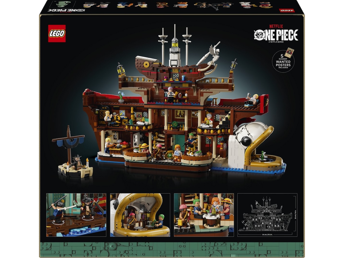 LEGO ONE PIECE Baratie, den flytande restaurangen 75640 LEGO
