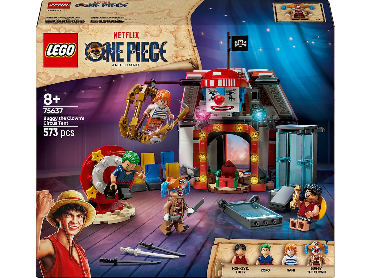 LEGO ONE PIECE Clownen Buggys cirkustält 75637 LEGO