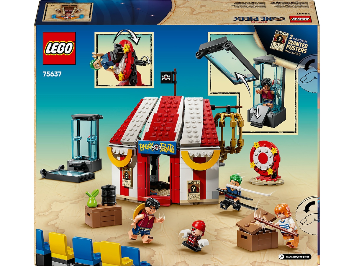 LEGO ONE PIECE Clownen Buggys cirkustält 75637 LEGO