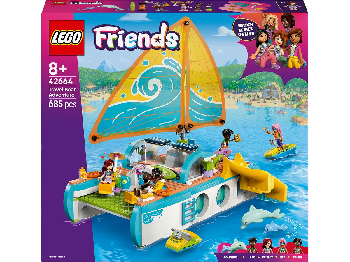 LEGO Friends båtäventyr 42664 LEGO