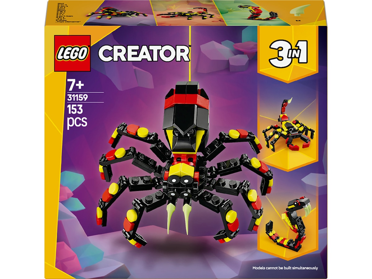 LEGO Creator vilda djur: överraskande spindel 31159 LEGO