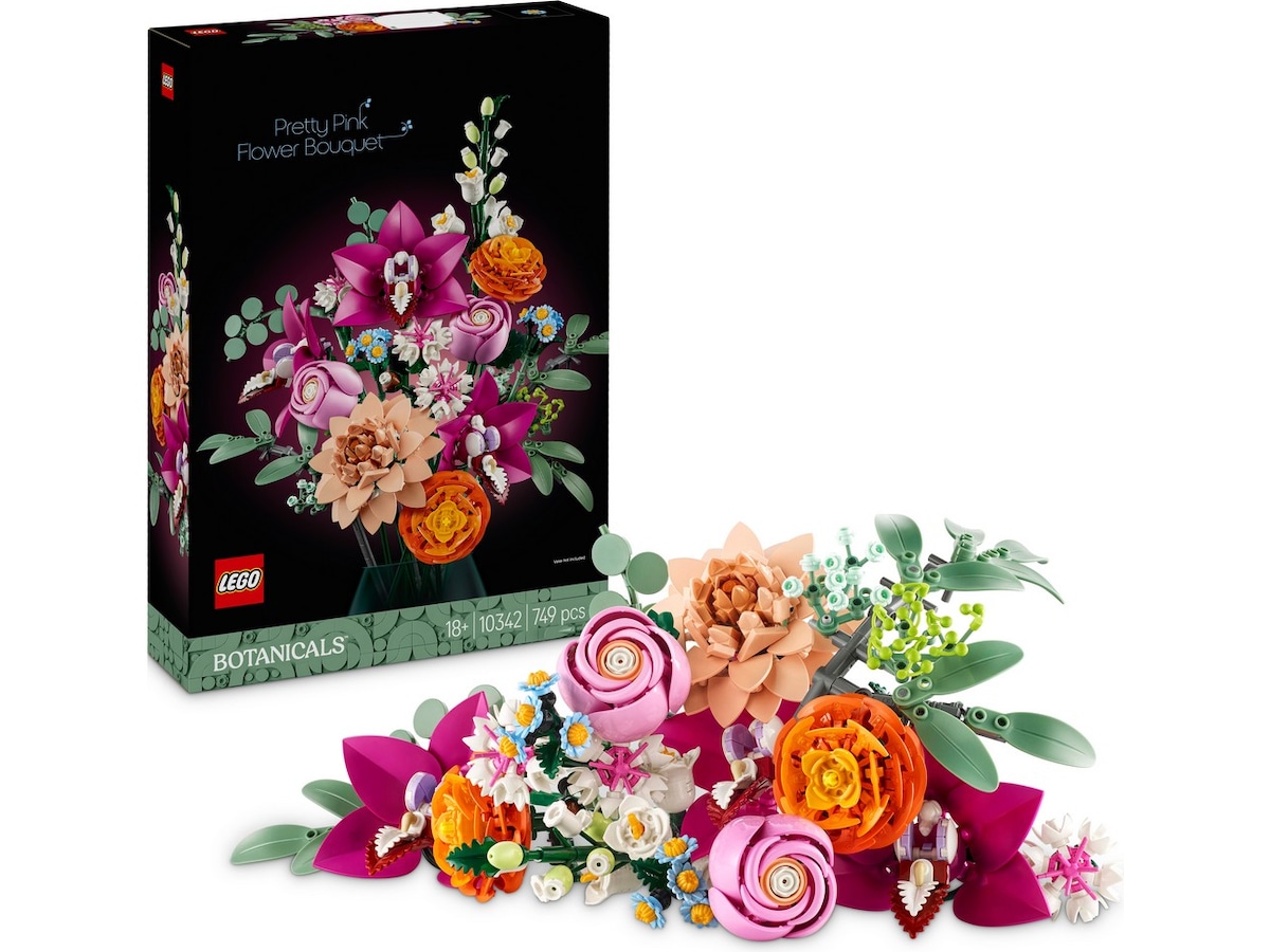 LEGO Botanicals 10342 vacker bukett med blommor (rosa) LEGO