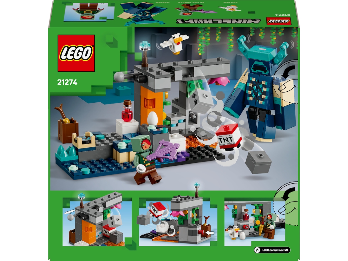LEGO Minecraft mötet med väktaren 21274 LEGO