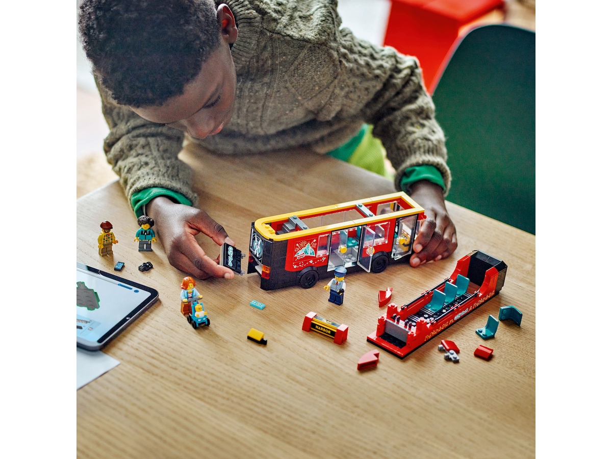 LEGO City 60407 dubbeldäckare för sightseeing (röd) LEGO
