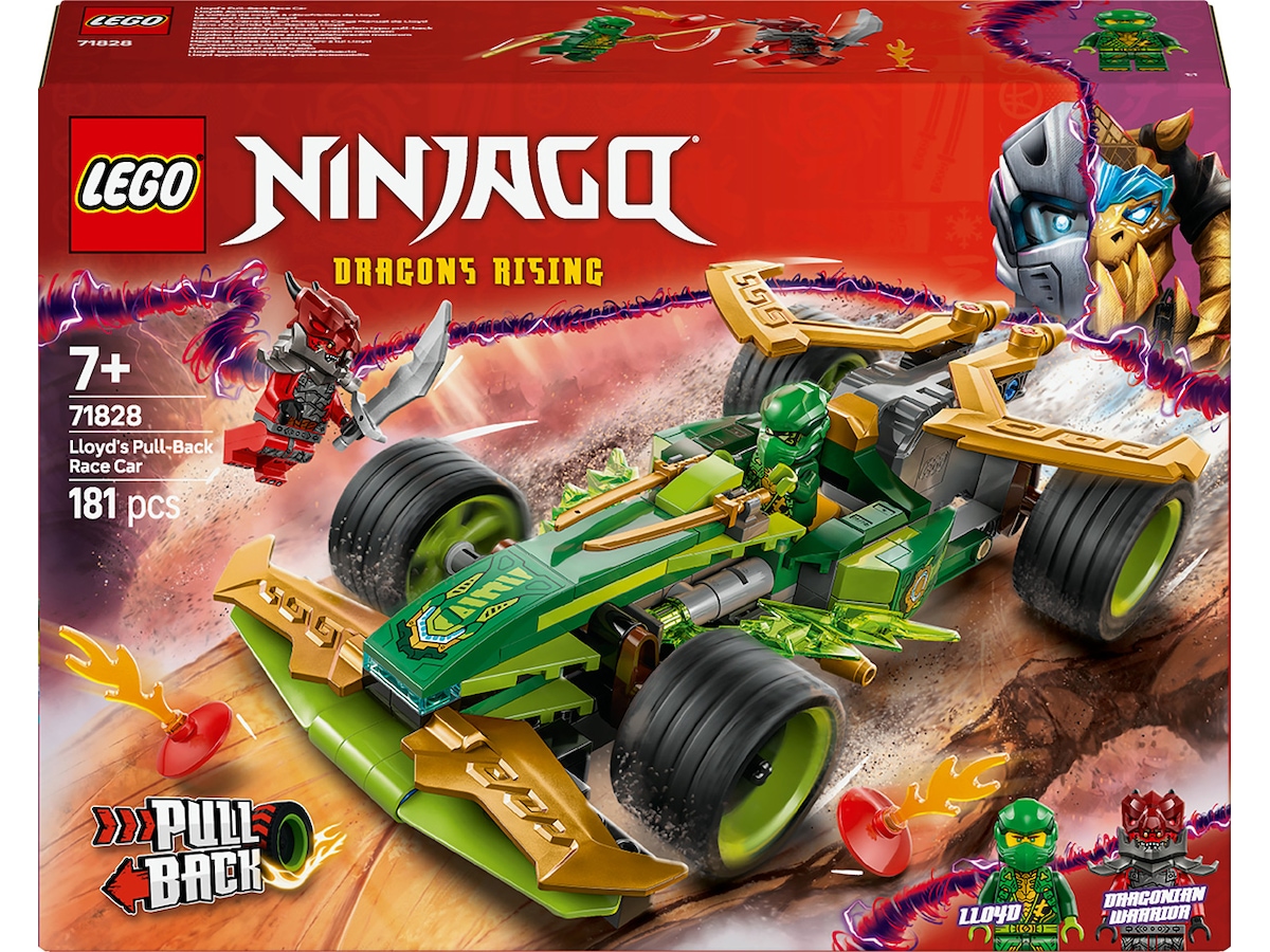 LEGO Ninjago Lloyds pull back-racerbil 71828 LEGO