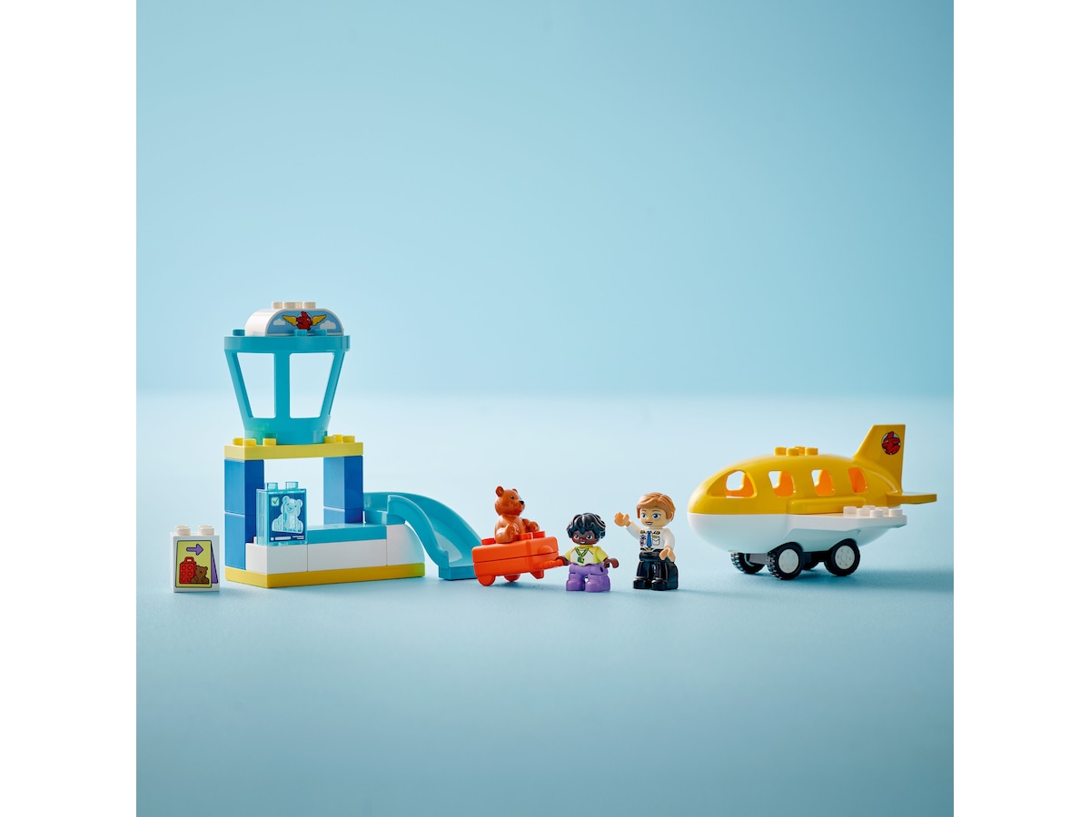 LEGO DUPLO Town första gången på flygplatsen 10443 LEGO