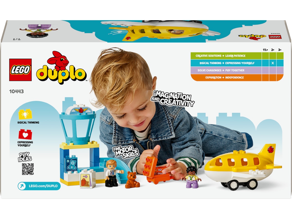 LEGO DUPLO Town första gången på flygplatsen 10443 LEGO