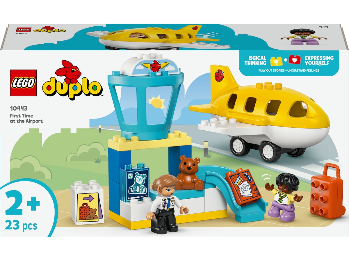 LEGO DUPLO Town första gången på flygplatsen 10443 LEGO