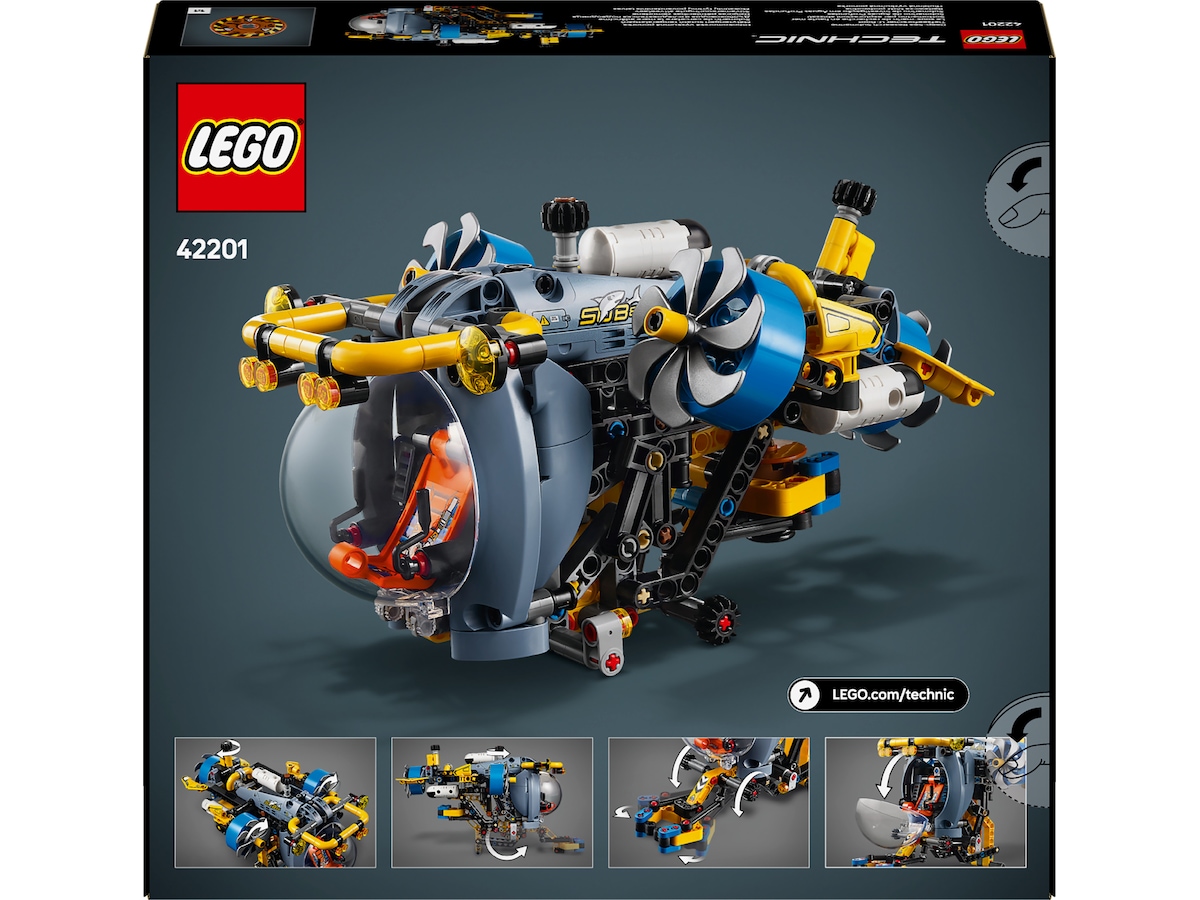 LEGO Technic ubåt för djuphavsforskning 42201 LEGO