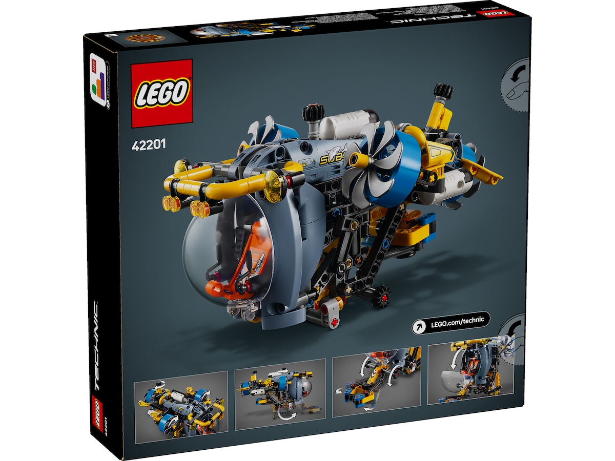 LEGO Technic ubåt för djuphavsforskning 42201 LEGO