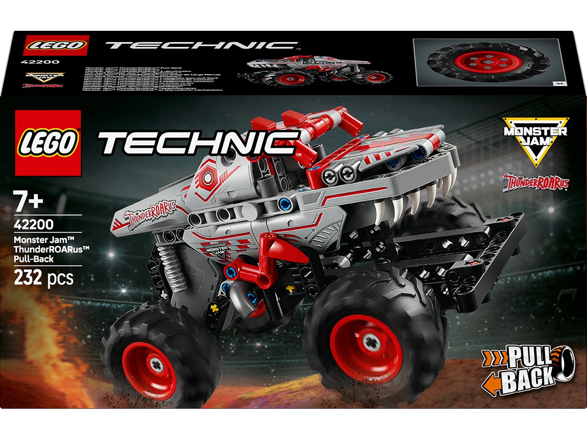 LEGO Technic Monster Jam ThunderROARus med pull-back 42200 LEGO