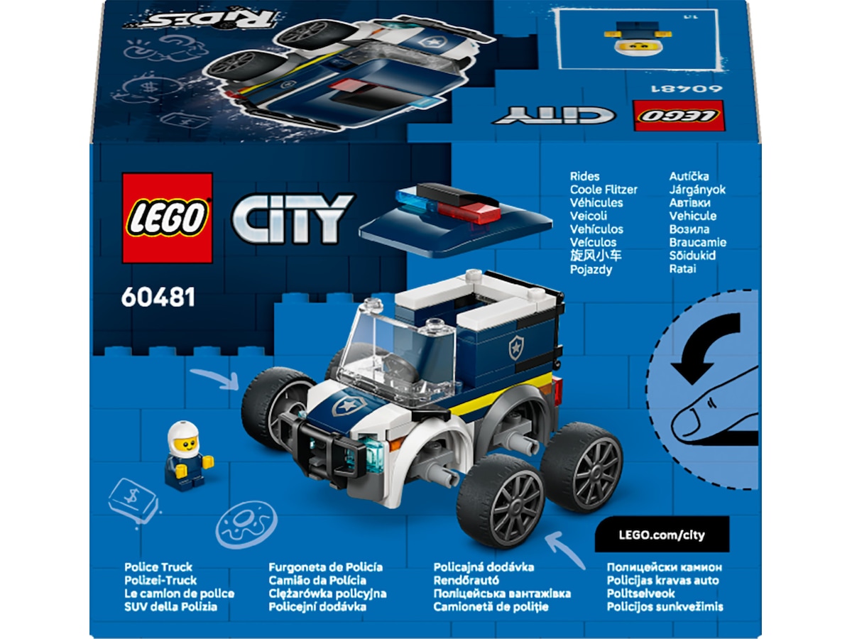 LEGO City 60481 fordon - polisbil LEGO