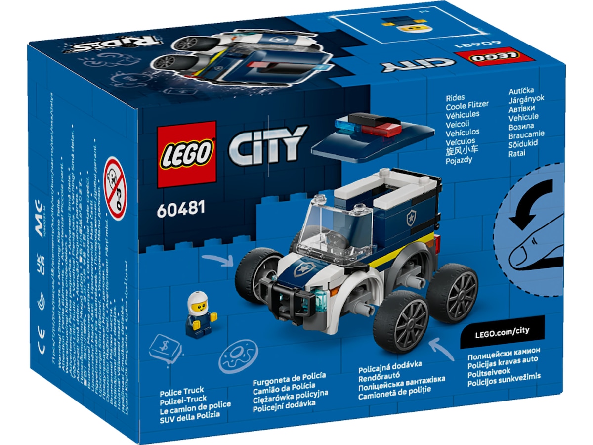 LEGO City 60481 fordon - polisbil LEGO