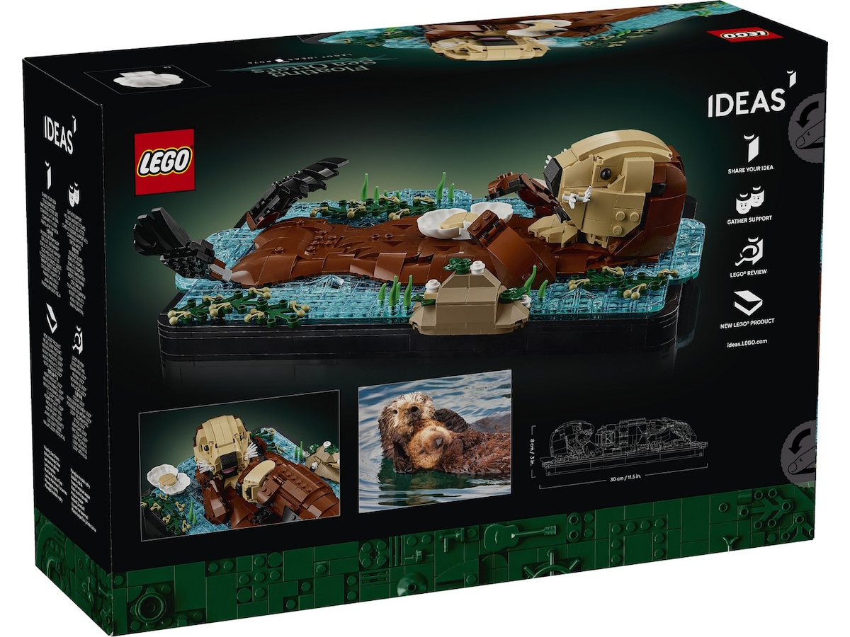 LEGO Ideas Flytande havsuttrar 21366 LEGO