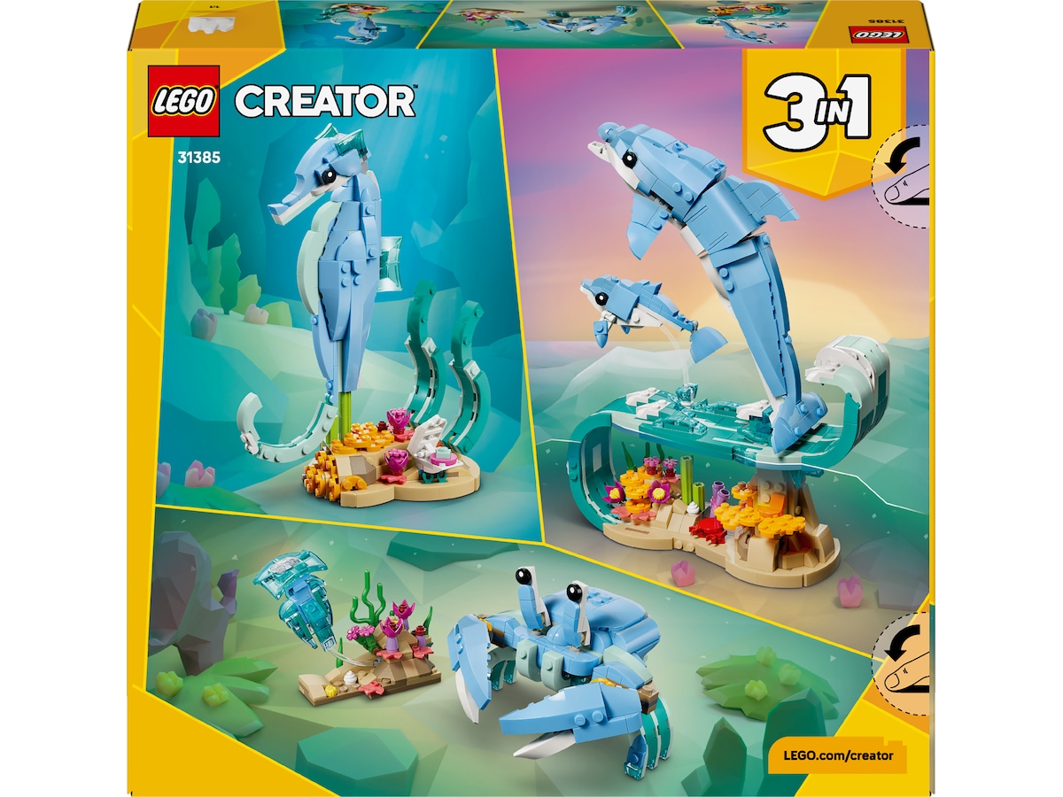 LEGO Creator havsdjur: vackra delfiner 31385 LEGO