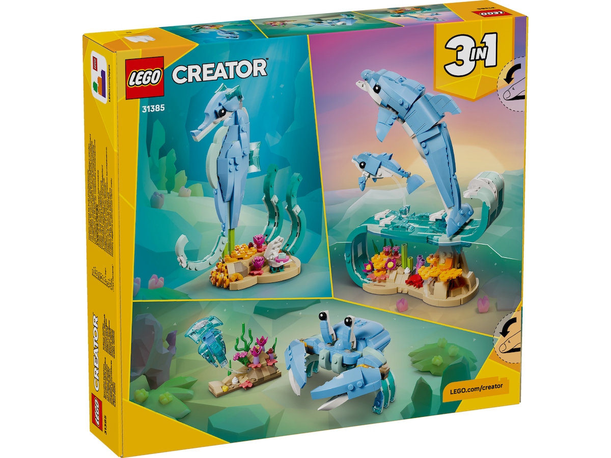 LEGO Creator havsdjur: vackra delfiner 31385 LEGO