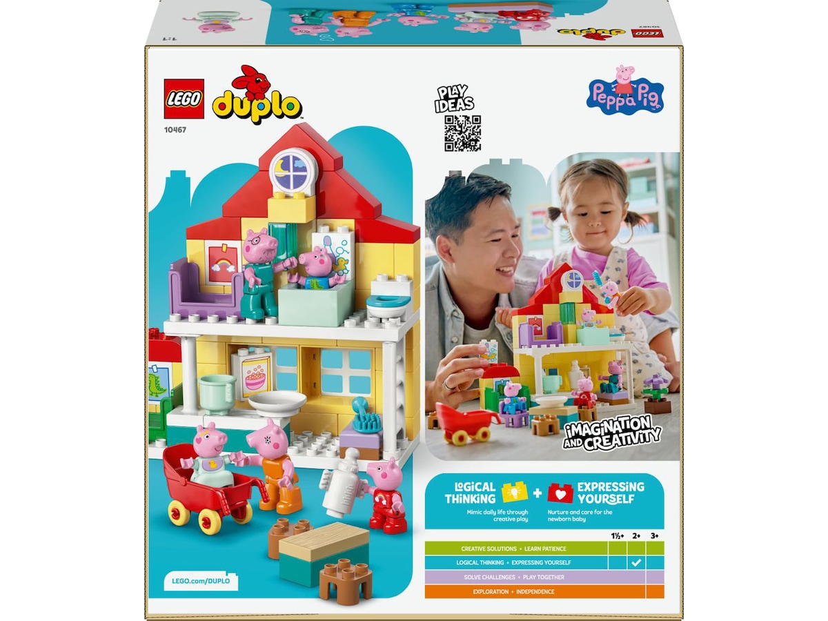 LEGO DUPLO Peppa Pig familjevilla 10467 LEGO