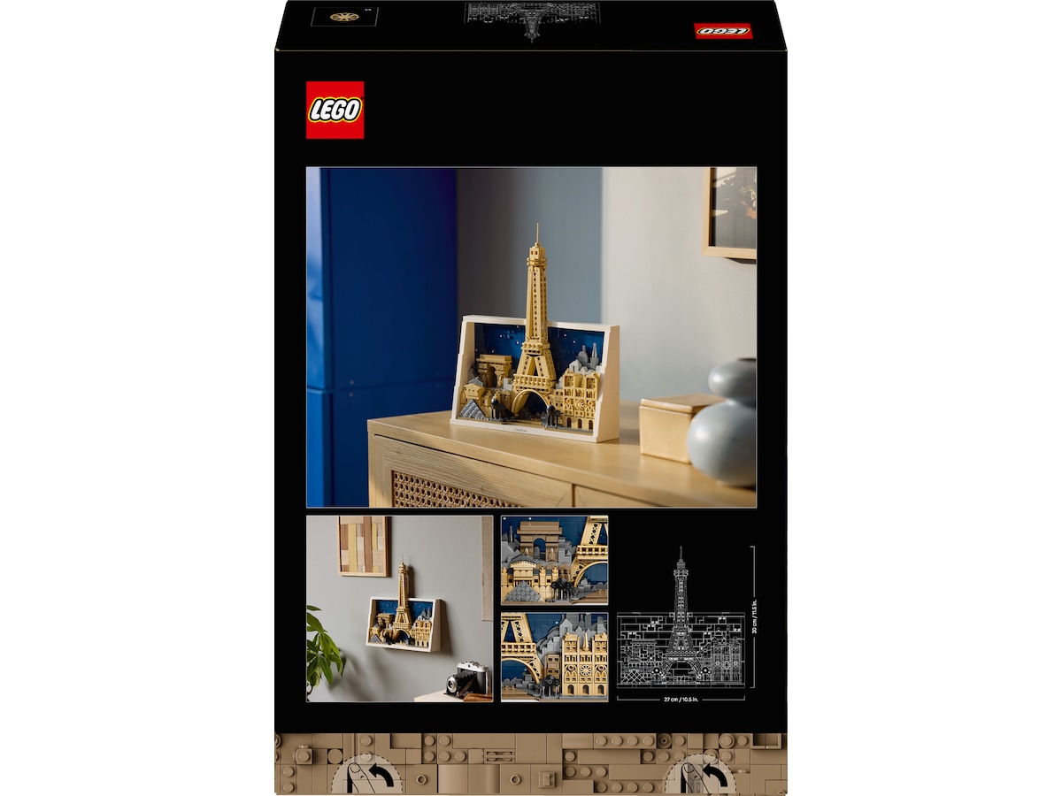LEGO Architecture Paris – kärlekens stad 21064 LEGO