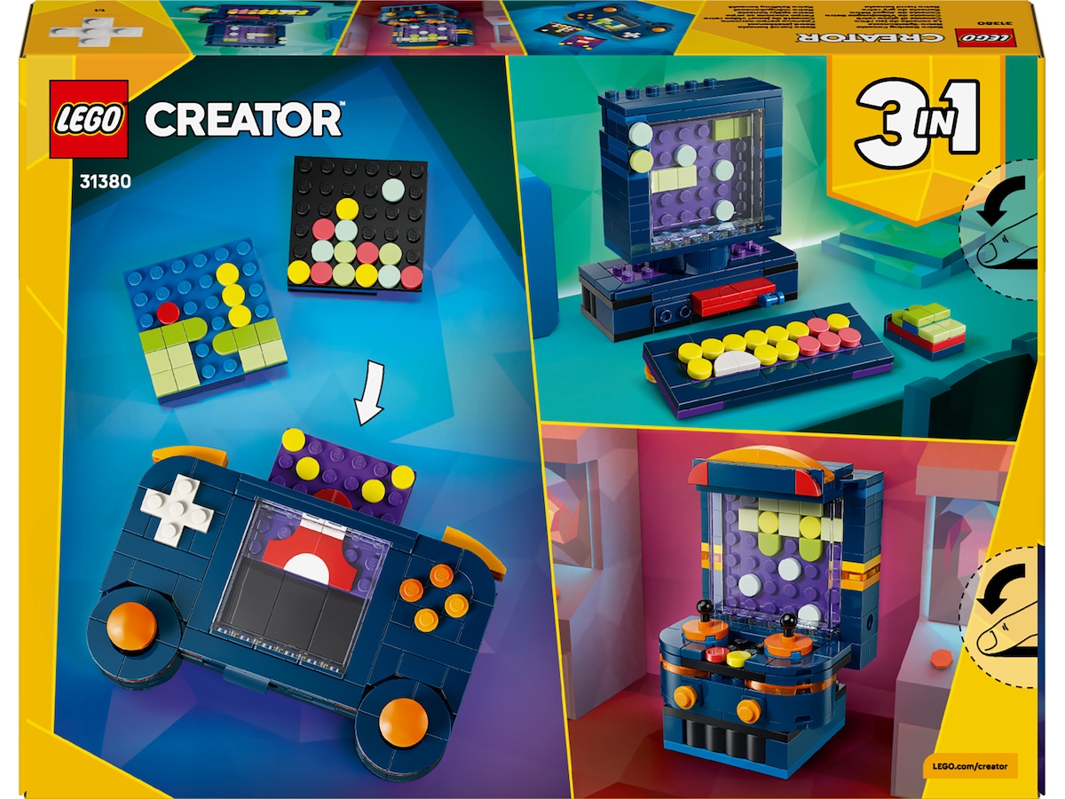LEGO Creator spelkonsol i retrostil 31380 LEGO