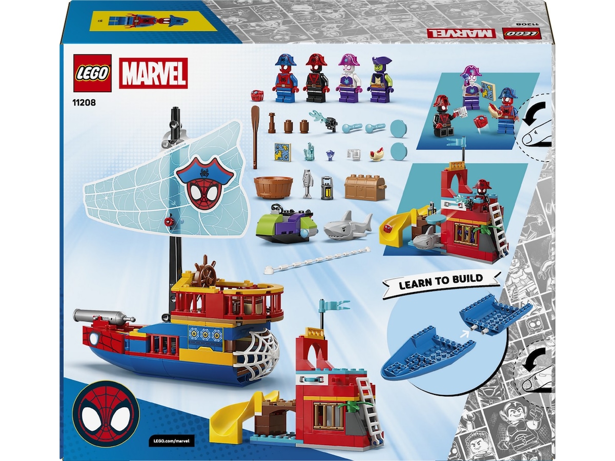 LEGO Spidey Team Spideys sjörövarskepp 11208 LEGO
