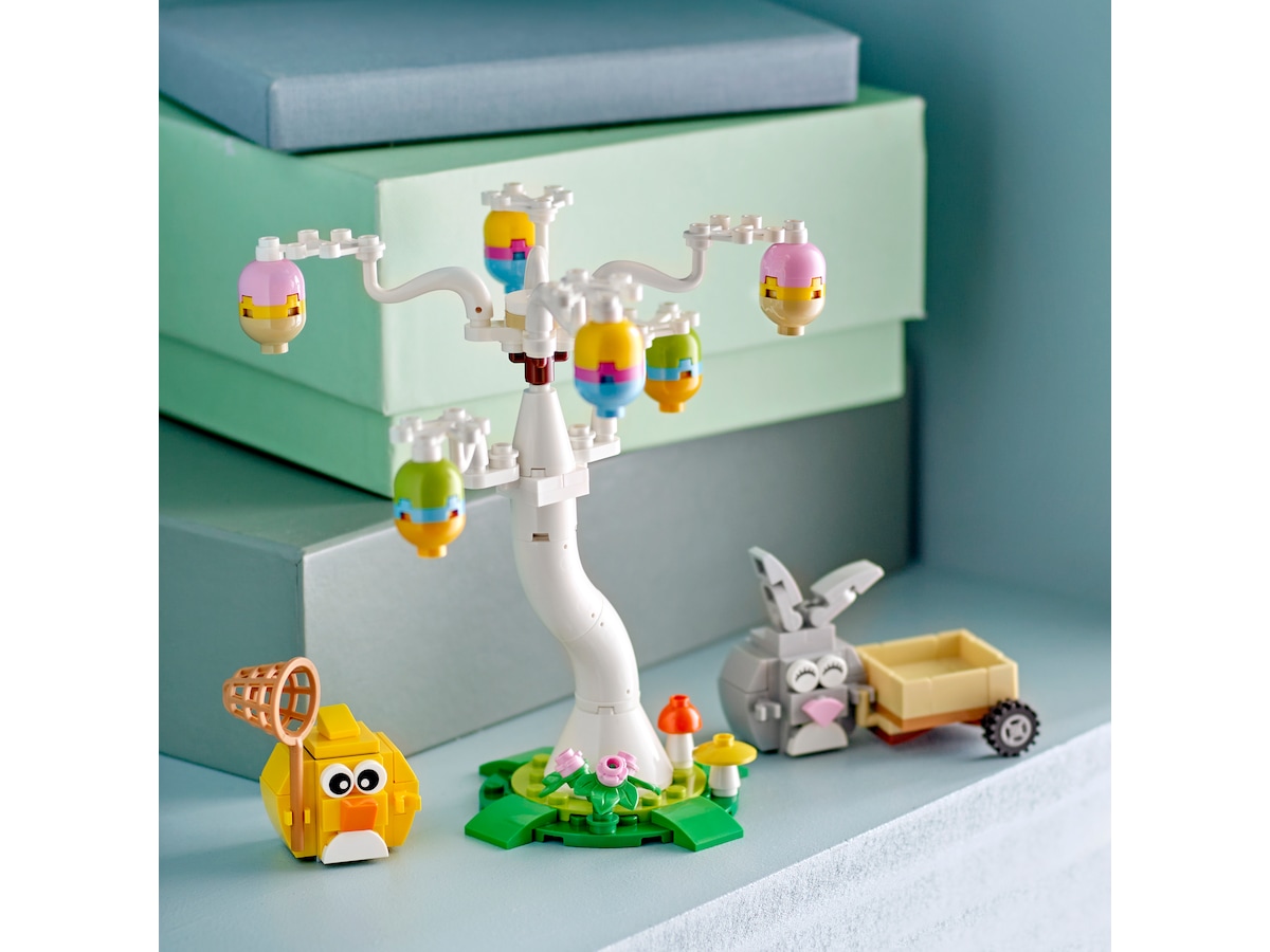 LEGO Iconic äggjakt med påskhare och kyckling 40808 LEGO