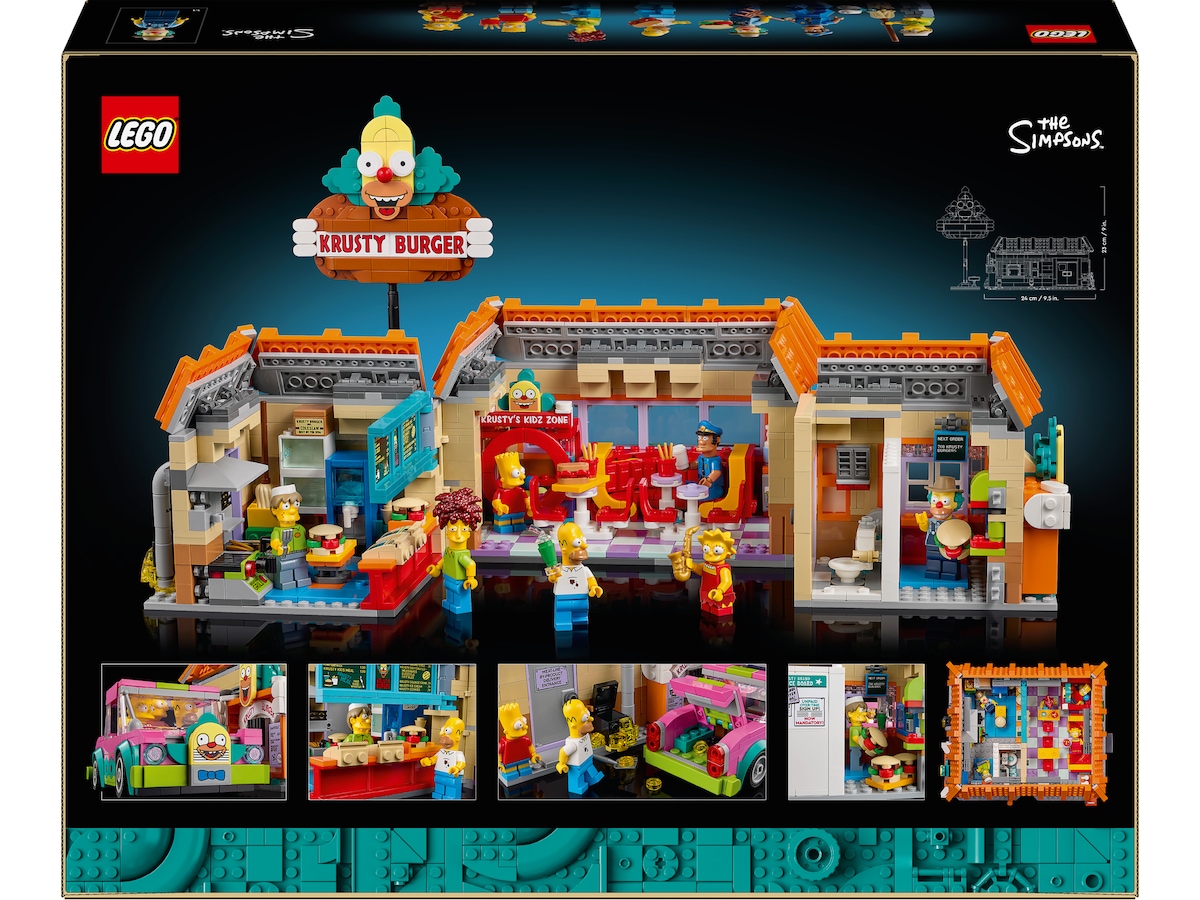 LEGO Icons The Simpsons: Krustyburger 10352 LEGO