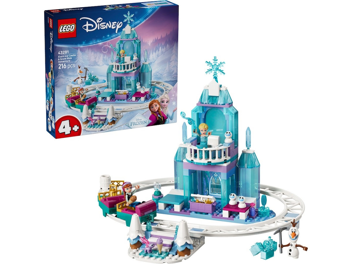 LEGO Disney Princess Elsas isslott och slädeäventyr 43281 LEGO
